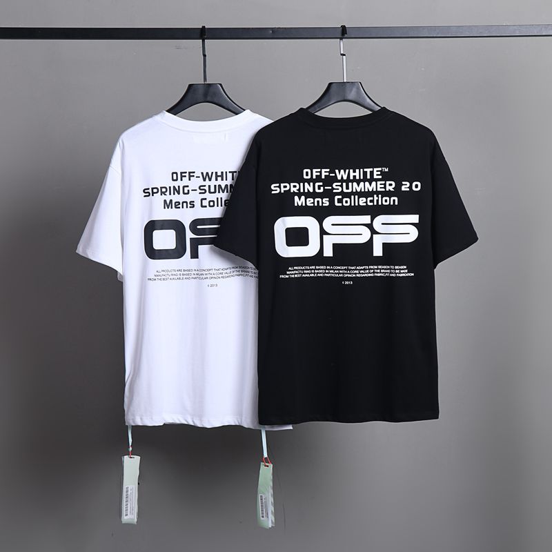 Off-White 2026 Men's and Women's Short Sleeve T-Shirts