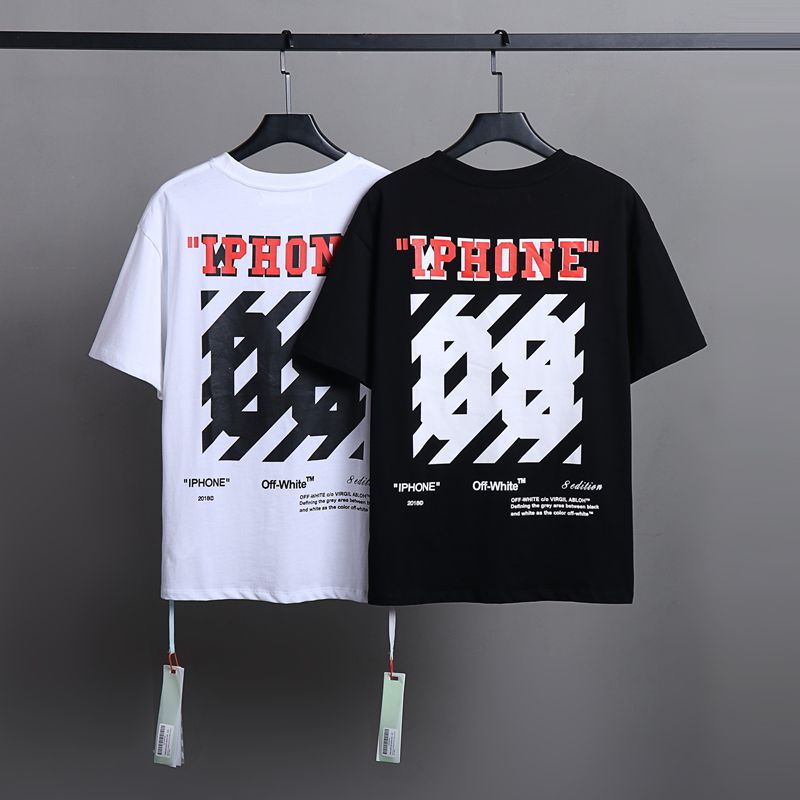 Off-White 2026 Men's and Women's Short Sleeve T-Shirts