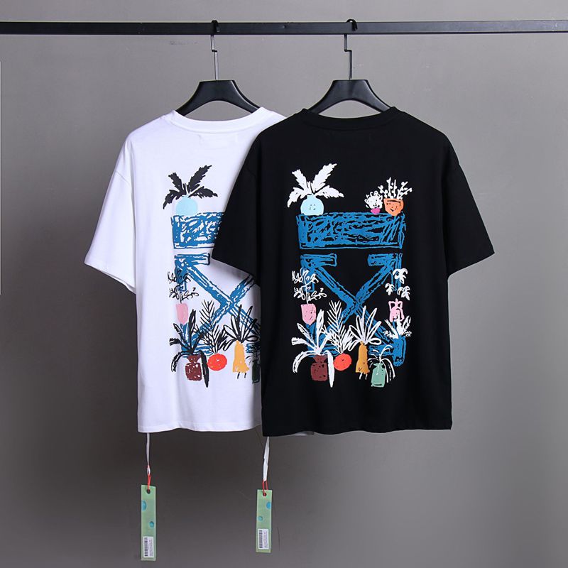 Off-White 2026 Men's and Women's Short Sleeve T-Shirts