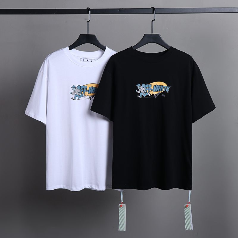 Off-White 2026 Men's and Women's Short Sleeve T-Shirts