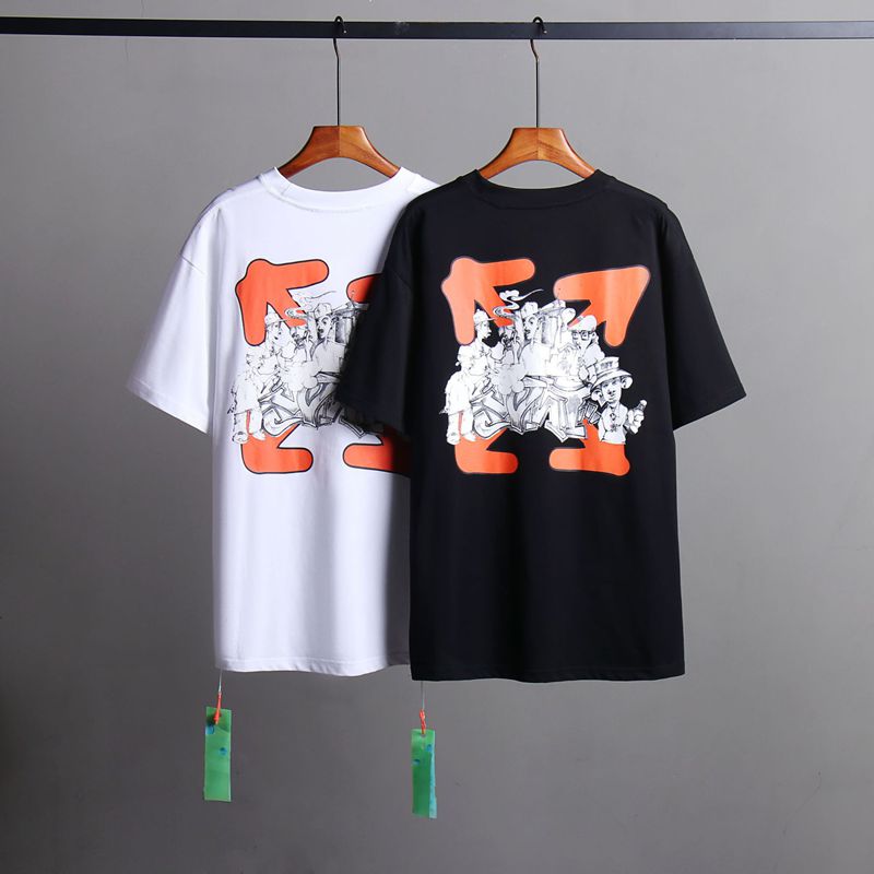 Off-White 2026 Men's and Women's Short Sleeve T-Shirts