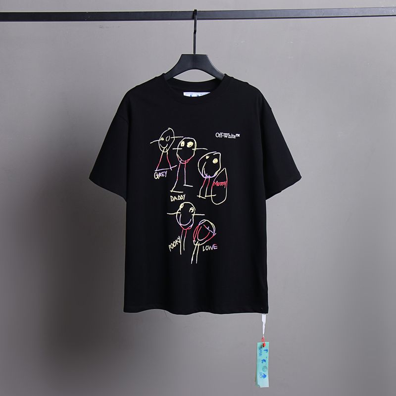 Off-White 2026 Men's and Women's Short Sleeve T-Shirts