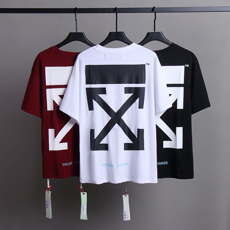 Off-White 2026 Men's and Women's Short Sleeve T-Shirts