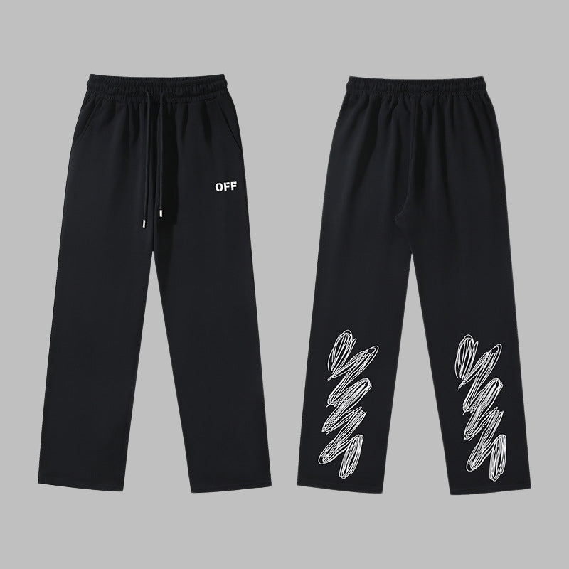 Off-White 2026 Men's and Women's Casual Sweatpants
