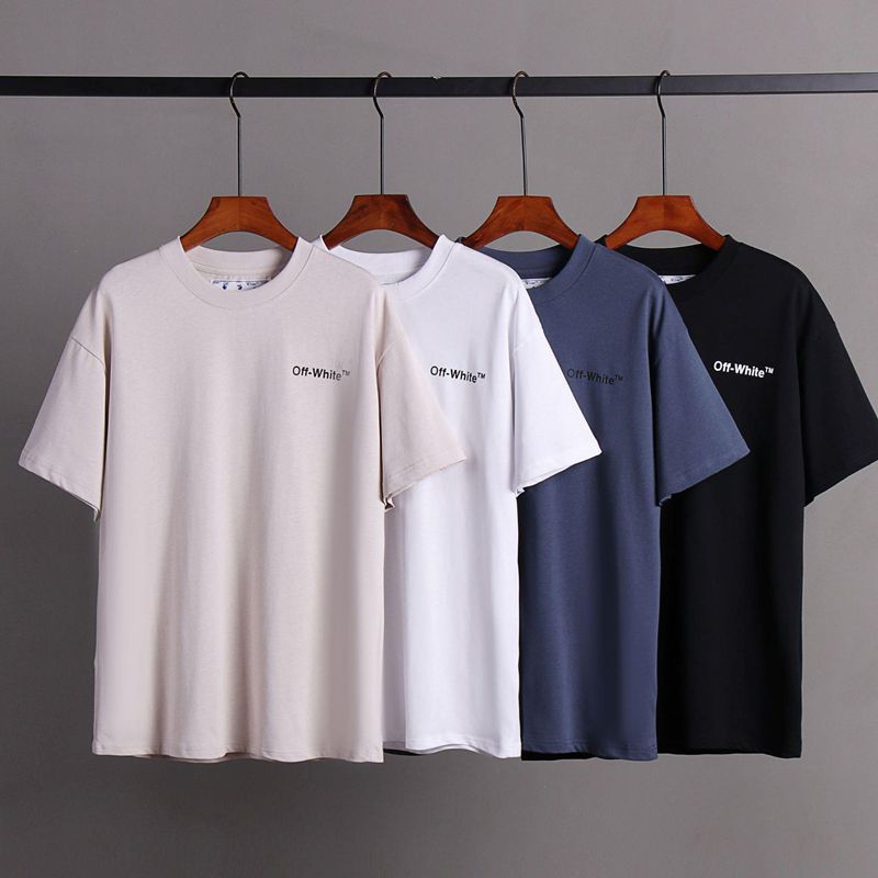 Off-White 2026 Men's and Women's Short Sleeve T-Shirts