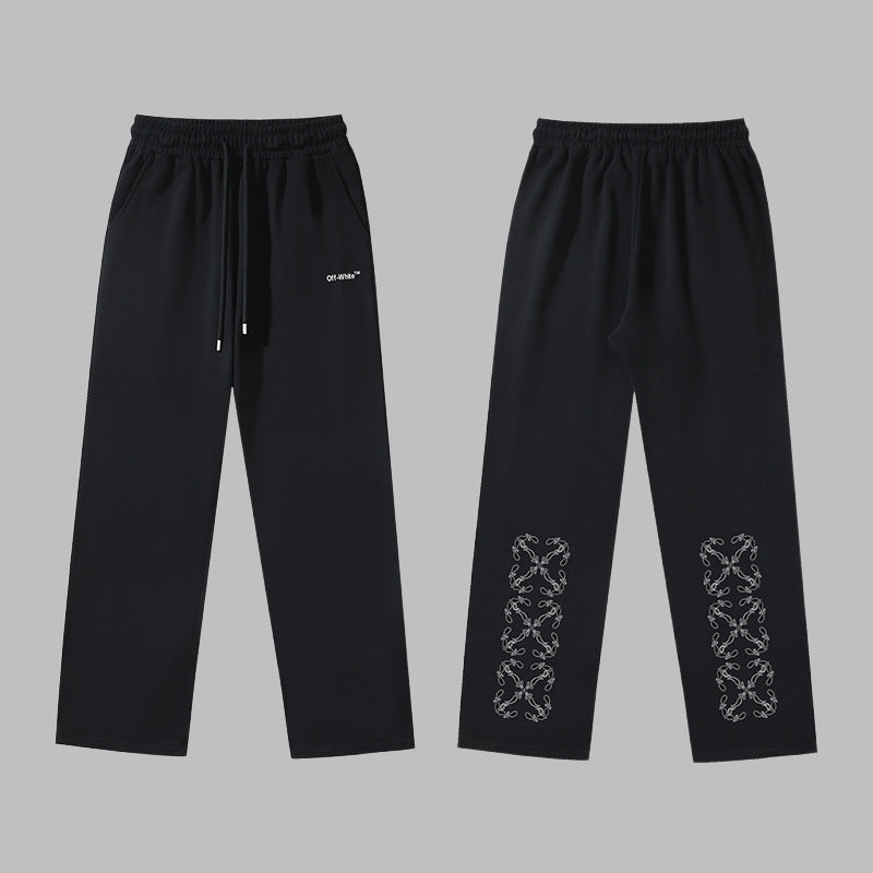 Off-White 2026 Men's and Women's Casual Sweatpants