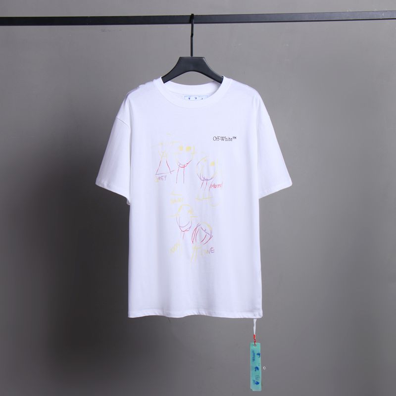 Off-White 2026 Men's and Women's Short Sleeve T-Shirts