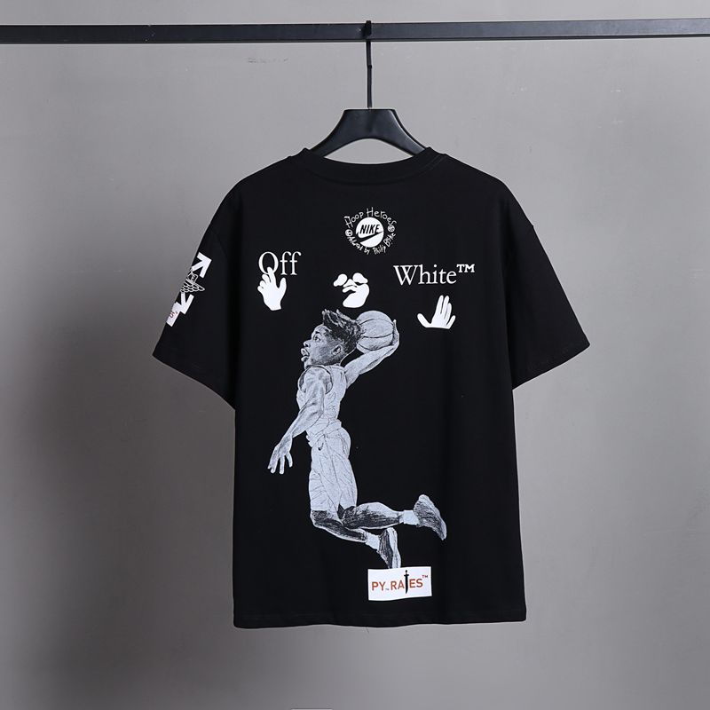 Off-White 2026 Men's and Women's Short Sleeve T-Shirts