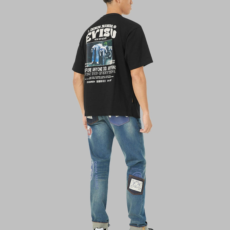 2026 Evisu Men's & Women's New T-Shirt