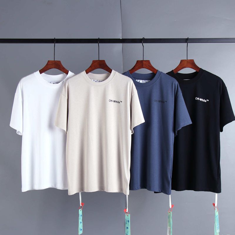 Off-White 2026 Men's and Women's Short Sleeve T-Shirts