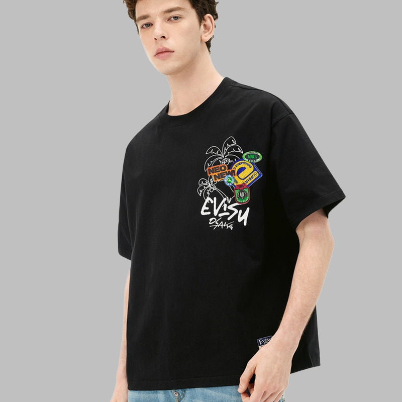 2026 Evisu Men's & Women's New T-Shirt