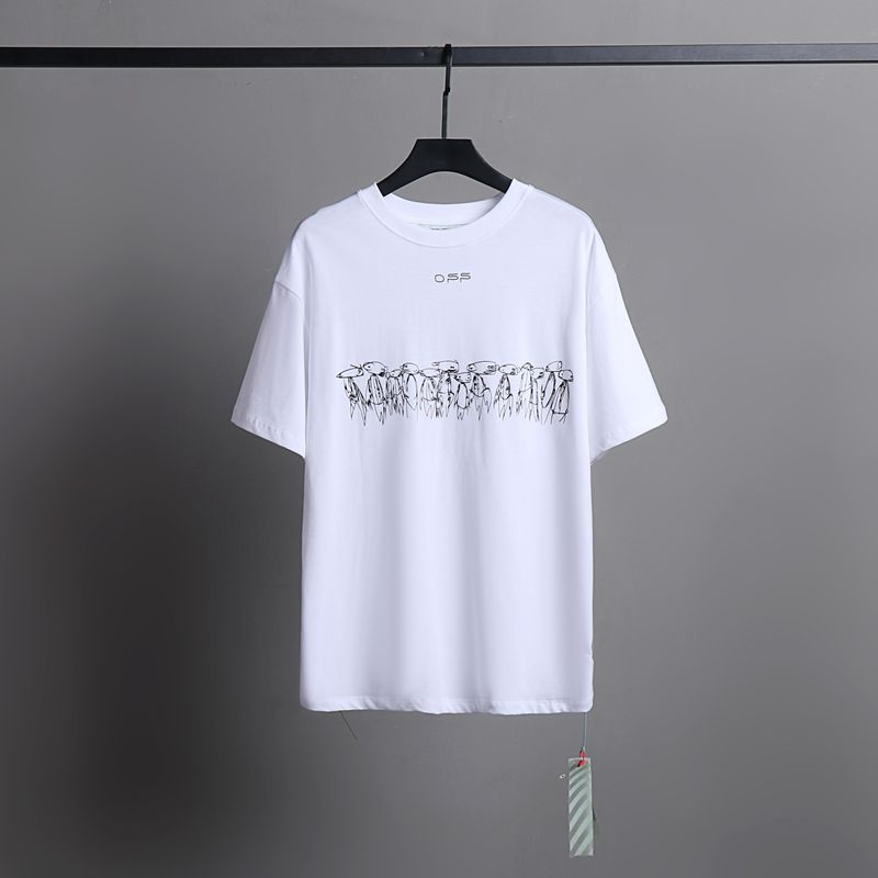 Off-White 2026 Men's and Women's Short Sleeve T-Shirts