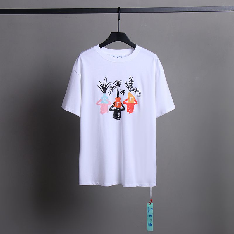 Off-White 2026 Men's and Women's Short Sleeve T-Shirts