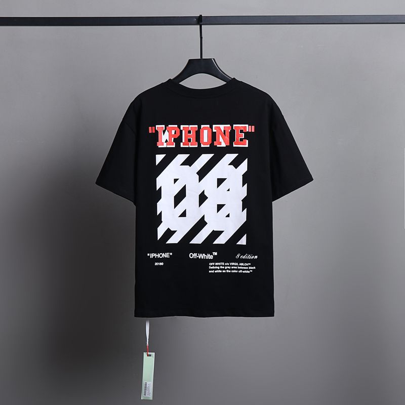 Off-White 2026 Men's and Women's Short Sleeve T-Shirts