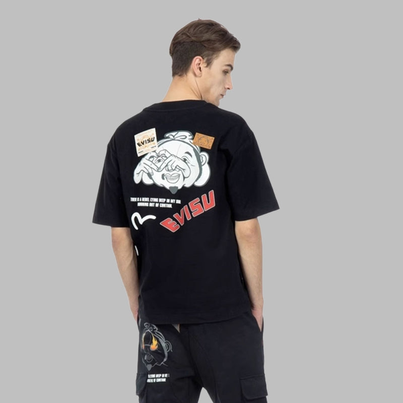 2026 Evisu Men's & Women's New T-Shirt