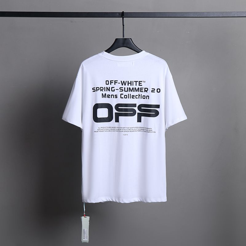 Off-White 2026 Men's and Women's Short Sleeve T-Shirts