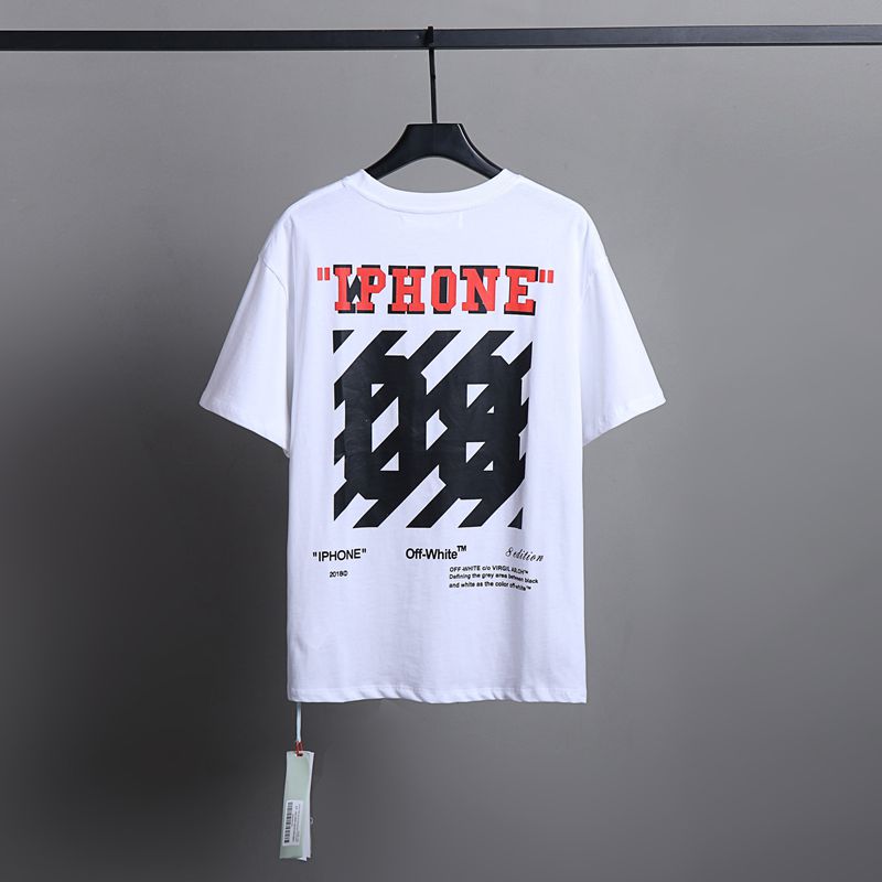 Off-White 2026 Men's and Women's Short Sleeve T-Shirts