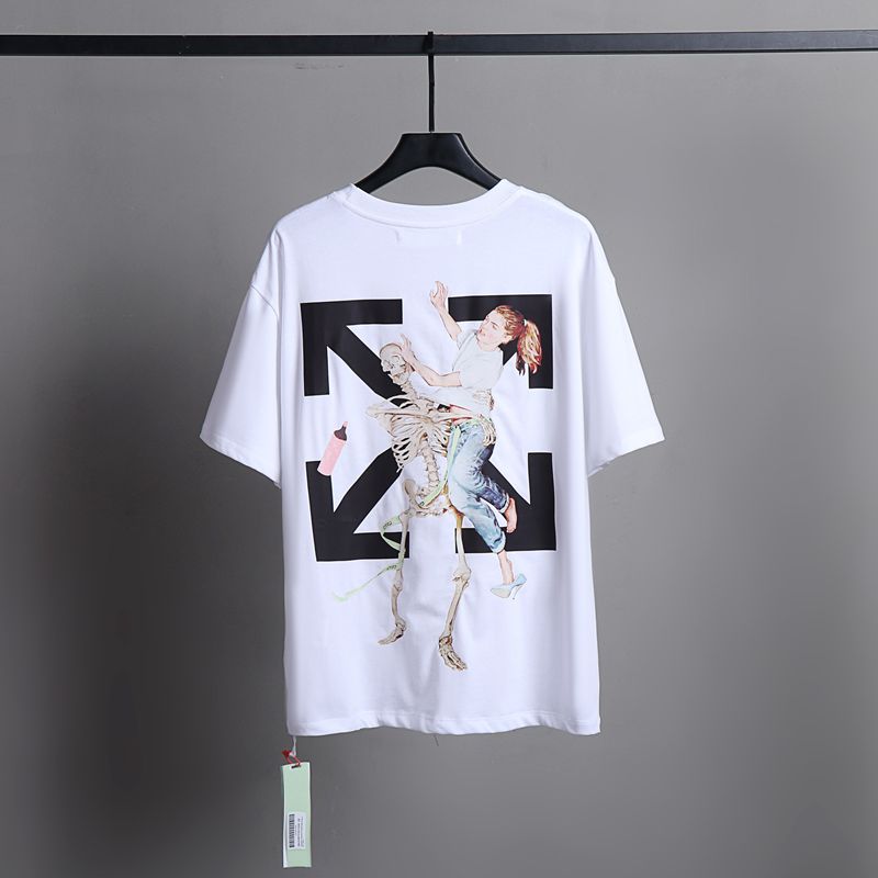 Off-White 2026 Men's and Women's Short Sleeve T-Shirts