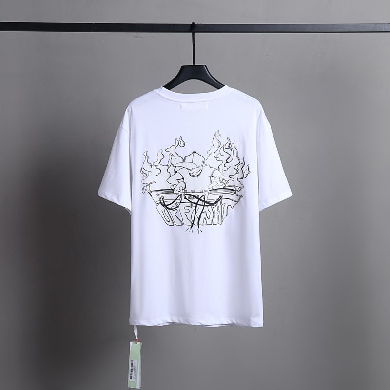 Off-White 2026 Men's and Women's Short Sleeve T-Shirts