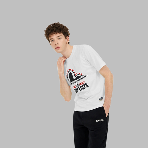 2026 Evisu Men's  New T-Shirt