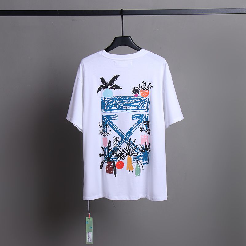 Off-White 2026 Men's and Women's Short Sleeve T-Shirts