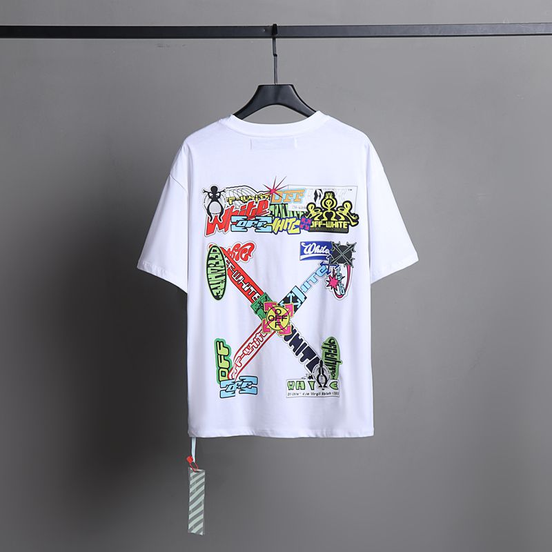 Off-White 2026 Men's and Women's Short Sleeve T-Shirts