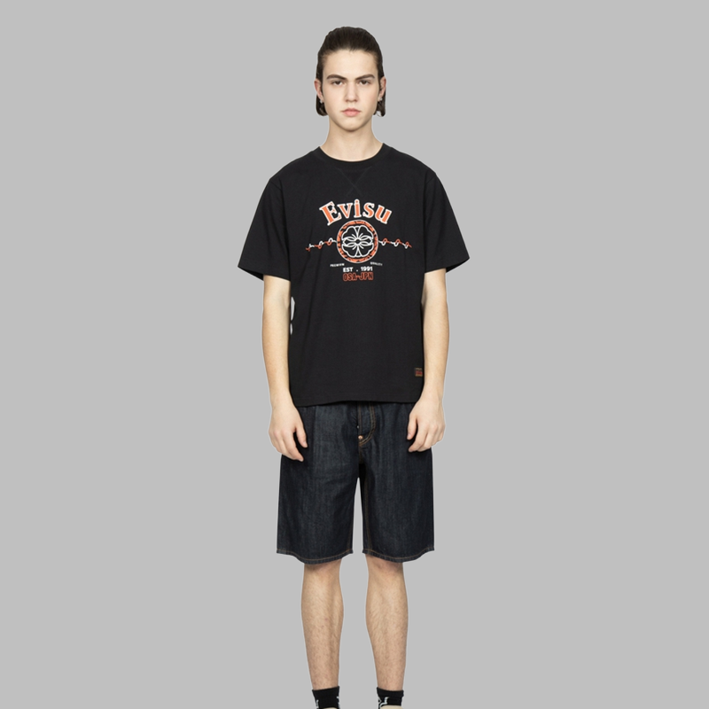 2026 Evisu Men's & Women's New T-Shirt