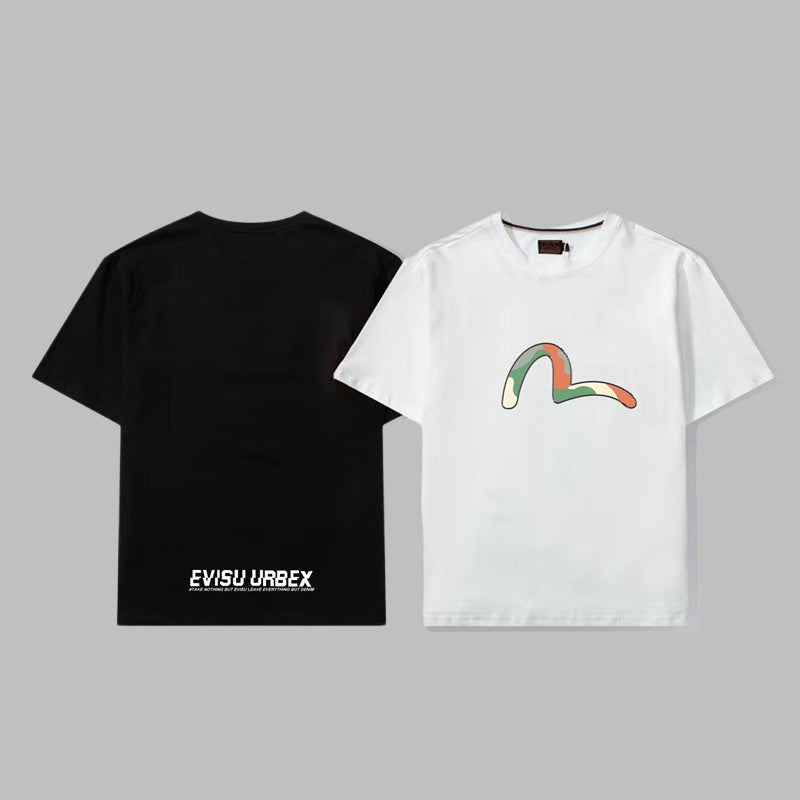 2026 Evisu Men's  New T-Shirt