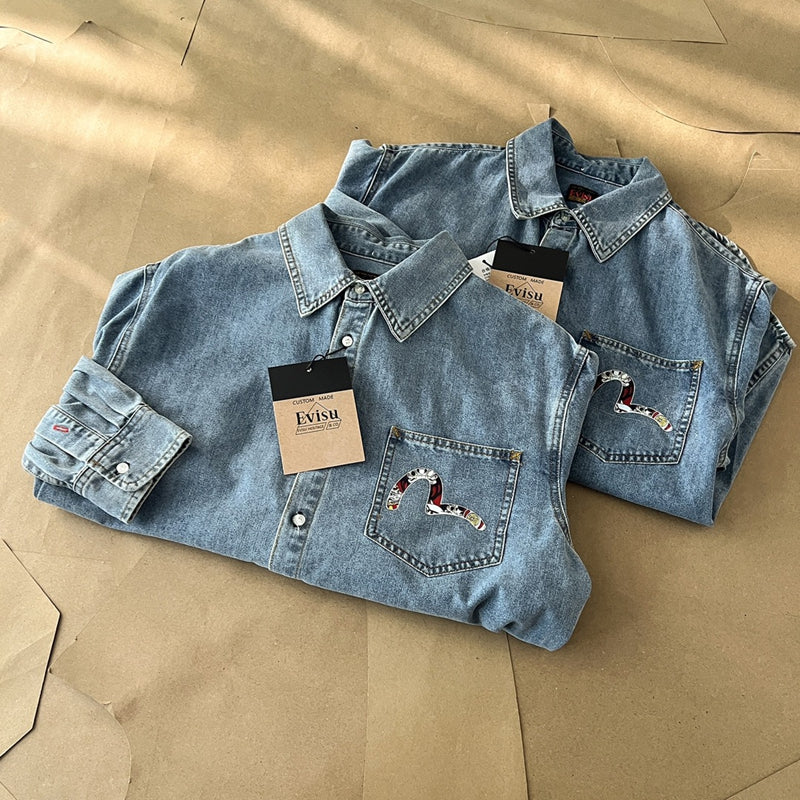 2026 Evisu Men's & Women's New Shirts