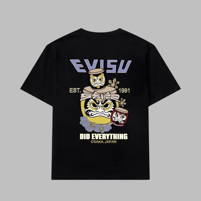 2026 Evisu Men's  New T-Shirt