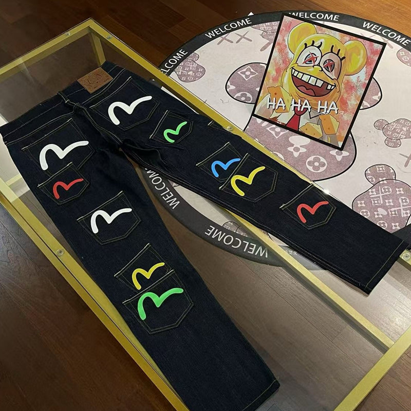 2026 Evisu New Men's Jeans