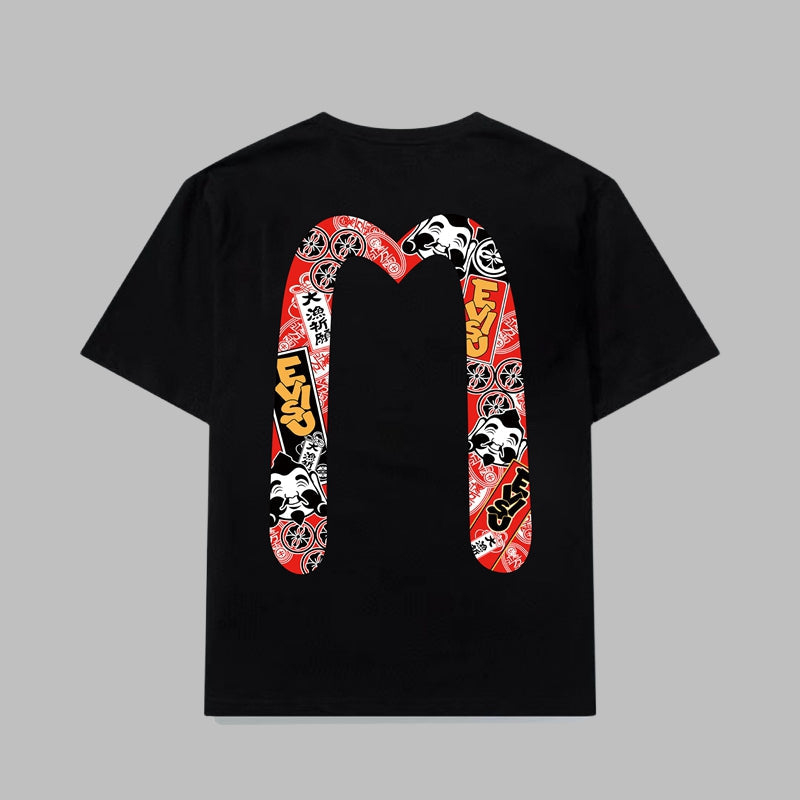 2026 Evisu Men's  New T-Shirt