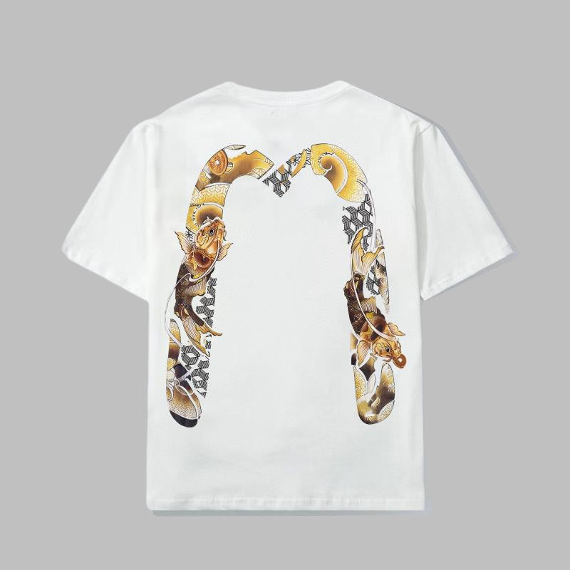 2026 Evisu Men's  New T-Shirt