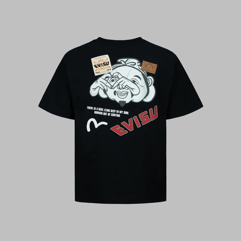 2026 Evisu Men's & Women's New T-Shirt