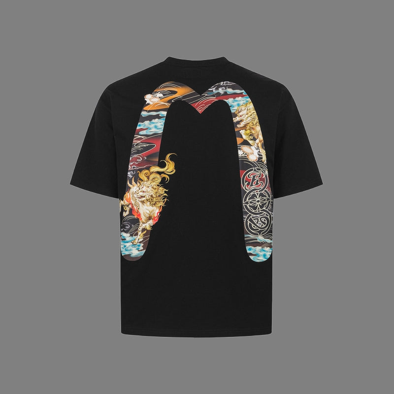 2026 Evisu Men's & Women's New T-Shirt