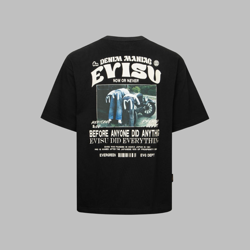 2026 Evisu Men's & Women's New T-Shirt